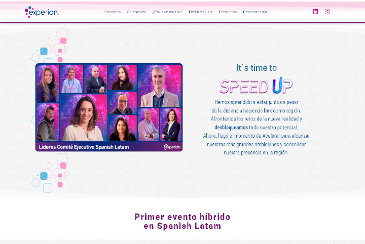 Landing Page proyecto experian